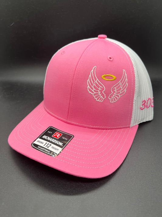 Trucker Hat - Pink / White