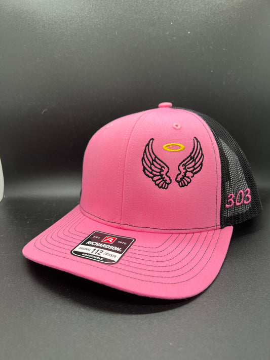 Trucker Hat - Pink / Black